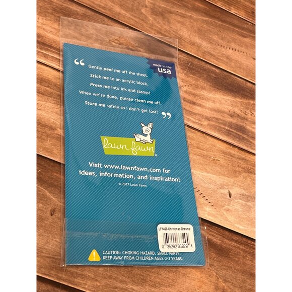 Lawn Fawn Christmas Dreams Photopolymer Stamp Set LF1466 - Picture 4 of 5